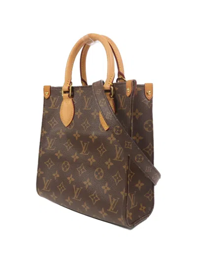 Louis Vuitton Bb Sac Plat Monogram Tote Bag In Brown