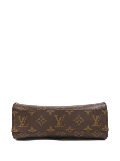 Louis Vuitton Bb Sac Plat Monogram Tote Bag In Brown