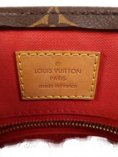 Louis Vuitton Bb Sac Plat Monogram Tote Bag In Brown