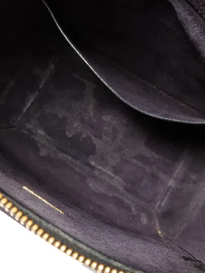 Pre-owned Celine Belt Shoulder Bag In Black