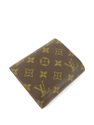 Pre-owned Louis Vuitton Monogram Joy Wallet In Brown