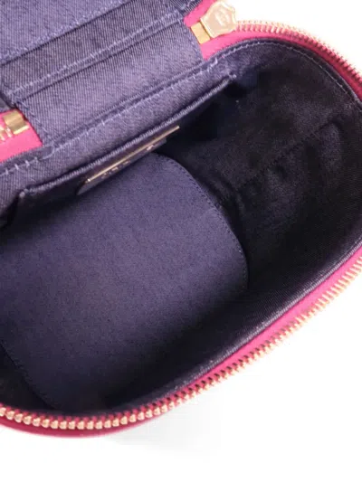 Pre-owned Chanel Cc Vanity Shoulder Bag In Pink