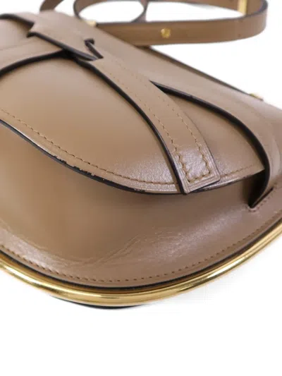 Pre-owned Loewe Gate Crossbody Bag In Neutral