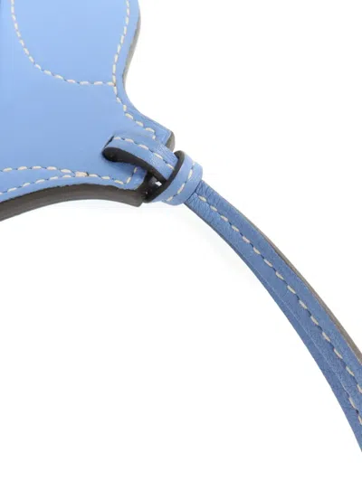 Pre-owned Hermes Paddock Selle Charm In Blue
