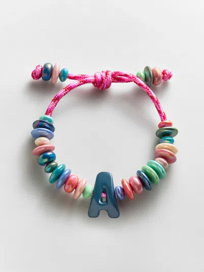 Baublebar Make Waves Initial Bracelet In Multi