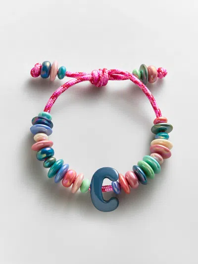 Baublebar Make Waves Initial Bracelet In Multi