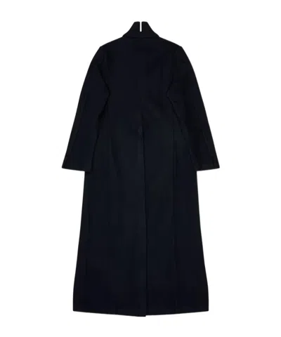 Daniela Gregis Button-down Coat In Black
