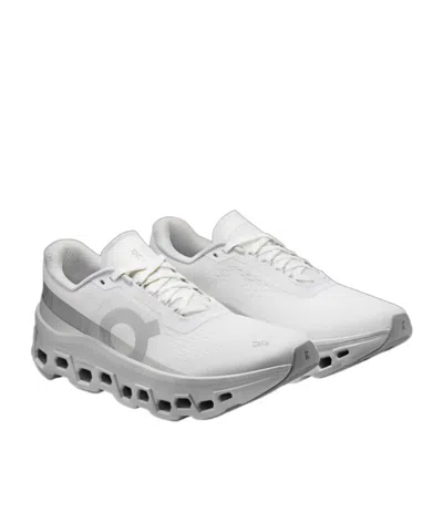 On Cloudmster 1 Sneakers With Hidden Eyelets And Advanced Cushiing In White