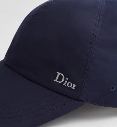 Dior Placed Cap In Blue