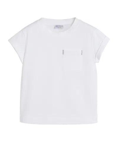Brunello Cucinelli Cotton T-shirt In White