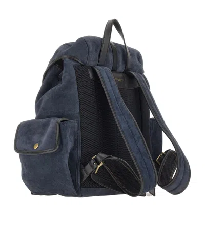 Gianni Chiarini Berlino Backpack In Blue