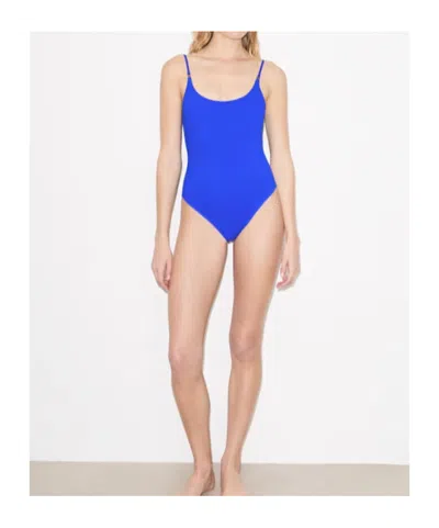 Tory Burch Solid Swimsuit In Black
