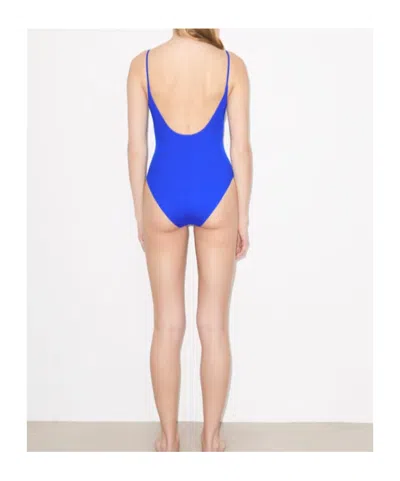 Tory Burch Solid Swimsuit In Black