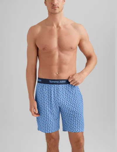 Tommy John Men's Second Skin Sleep Short In Multi