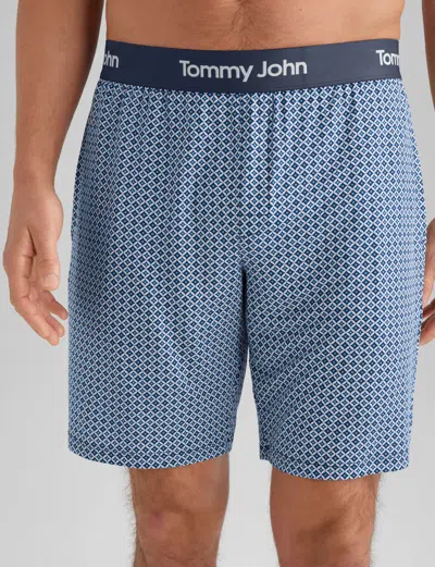 Tommy John Men's Second Skin Sleep Short In Multi