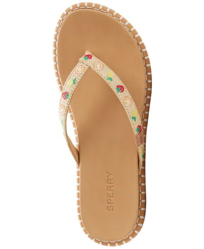 Sperry Isla Flip Flop In Nude
