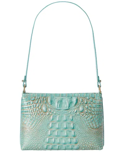 Brahmin Lorelei Croc Embossed Leather Shoulder Bag In Pattern
