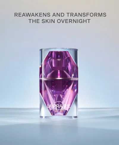 La Prairie Platinum Rare Cellular Night Elixir Rejuvenating Serum In Pink