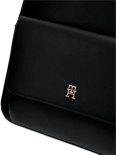 Tommy Hilfiger Icon Dome Backpack In Black