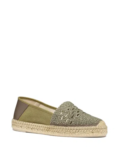 Geox Woven-panel Canvas Espadrilles In Multi