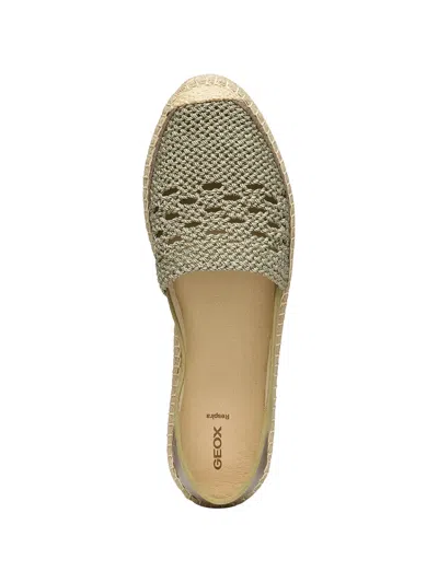 Geox Woven-panel Canvas Espadrilles In Multi