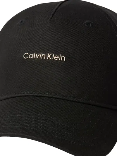 Calvin Klein Logo-plaque Baseball Cap In Pattern