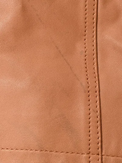 Pre-owned Alexander Mcqueen Zip-up Biker Jacket In Neutral
