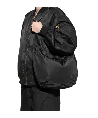 Diesel D-pack Shoulder Bag In Black