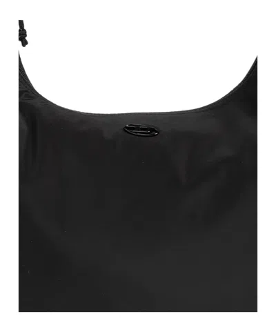Diesel D-pack Shoulder Bag In Black