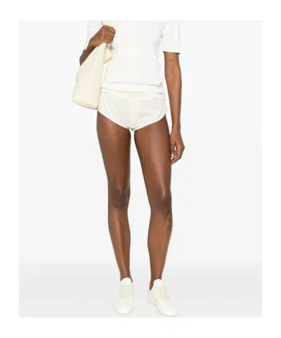Entire Studios Button Shorts In White