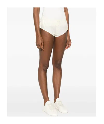 Entire Studios Button Shorts In White
