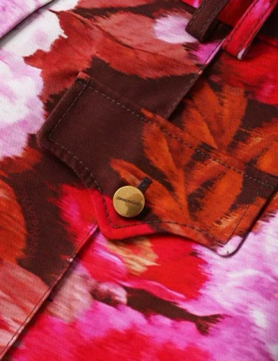 Zimmermann Belt Loop Shorts In Multi