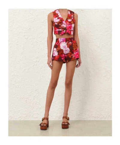 Zimmermann Belt Loop Shorts In Multi