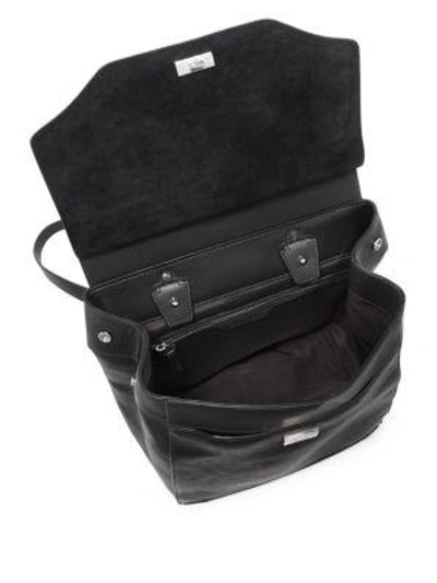 Shop Rag & Bone Pilot Ii Leather Backpack In Black