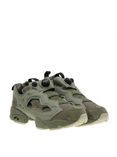 Shop Reebok Instapump Fury Sneakers In Armygreen