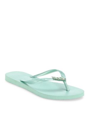 havaianas slim swarovski crystal