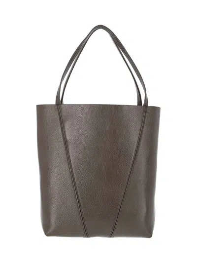 Chloé Medium Spin Tote Bag In Gray