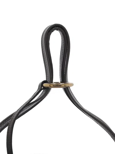 Chloé Medium Spin Tote Bag In Gray