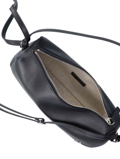 Courrèges Small Three Sixty Bag In Black