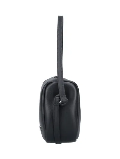 Courrèges Small Three Sixty Bag In Black
