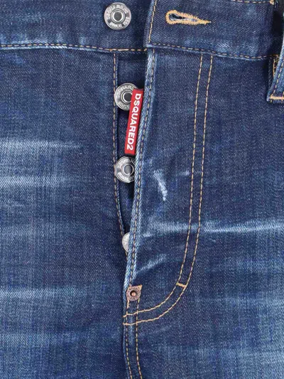 Dsquared2 Slim Jeans In Blue