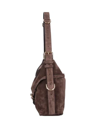 Givenchy Voyou Medium Shoulder Bag In Brown