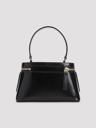 Givenchy Vanity Antigona Leather Handbag With Lettering Logo On The Front In Black