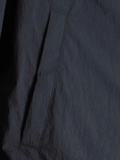 Herno Blue Double-layer Ripstop Nylon Jacket In Blue