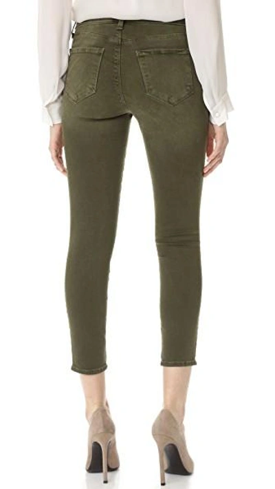 Shop L Agence Margot High Rise Ankle Skinny Jeans In Picholine