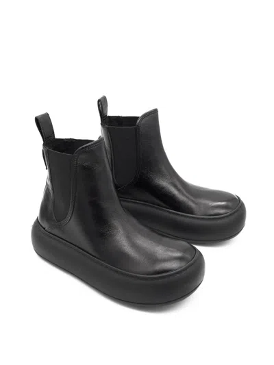 Moschino Ankle Boot In Black