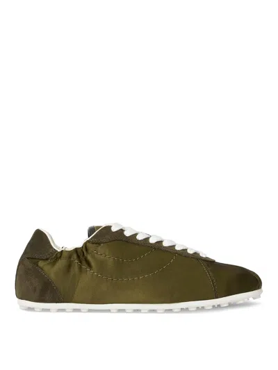 Paul Smith Lace-up Round-toe Sneakers In Green