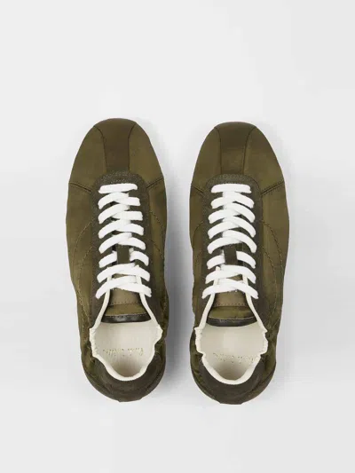 Paul Smith Lace-up Round-toe Sneakers In Green