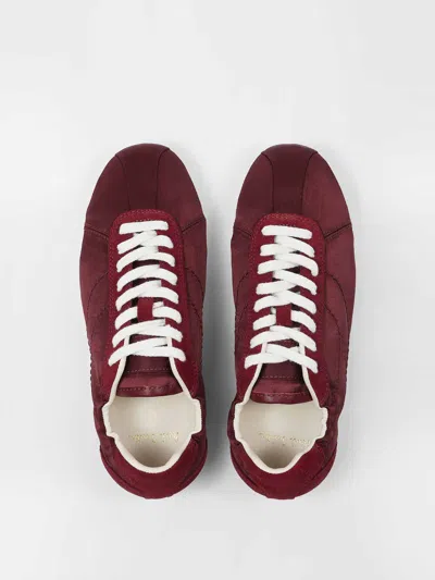 Paul Smith Bizou Sneakers In Burgundy