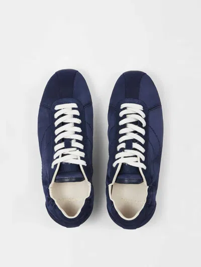 Paul Smith Bizou Panelled Sneakers In Blue